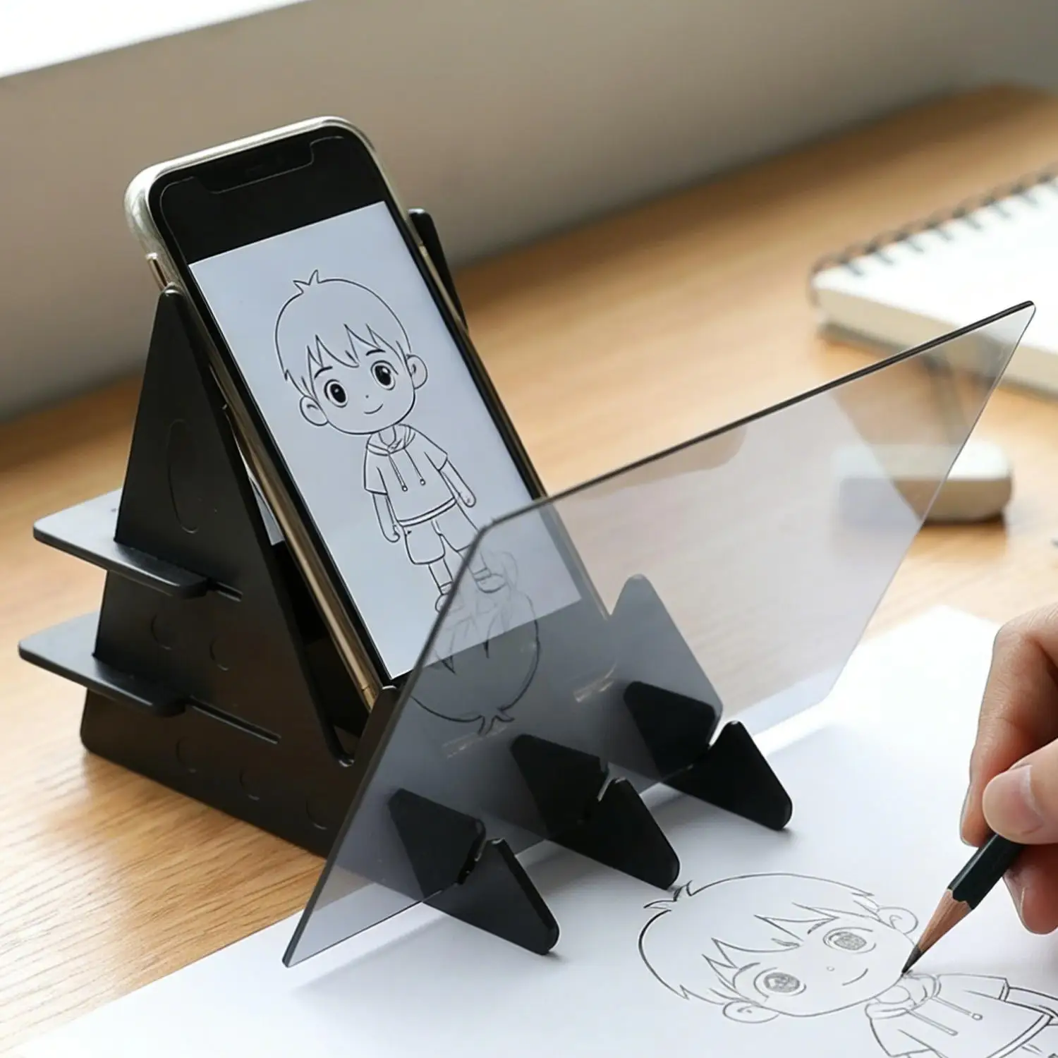 

Drawing Board Optical Reproduction Mobile Phone Tablet Holder Stand Universal Projection Copy Desk Sketch Painting Bracket