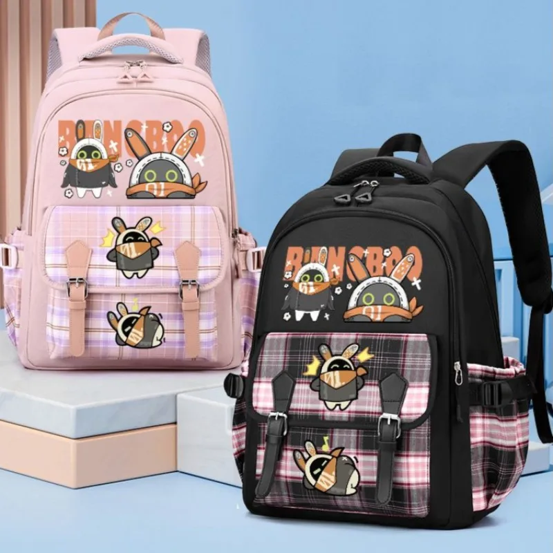 

Zenless Zone Zero Anime Game Cos The Bangboo 2025 Unisex New Sweet Japanese Printed Portable Student Backpack Birthday Gift