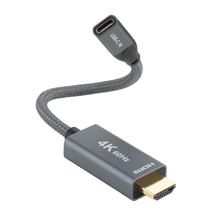 Wysokiej jakości USB C złącze żeńskie do hdtv-kompatybilny mężczyzna typ adaptera C 3.1 wejście do wyjście HD za pomocą tego narzędzia online bez