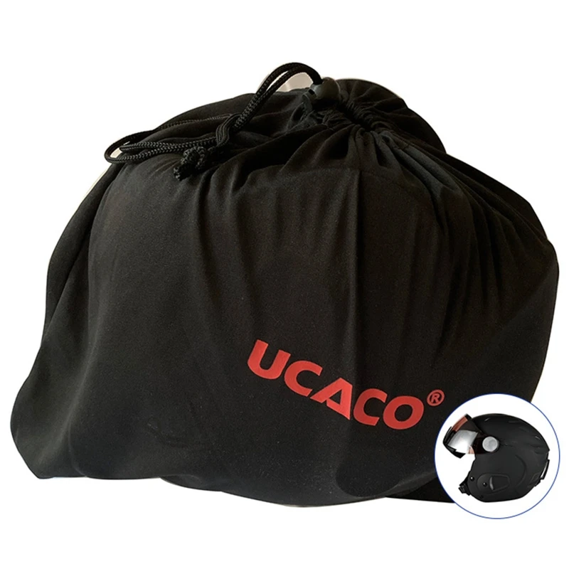 Helmet Storage Bag for Cycling Commute and Skating Use, Drawstring Dust Cover with Foldable Carry Design for Gear Order 69HD
