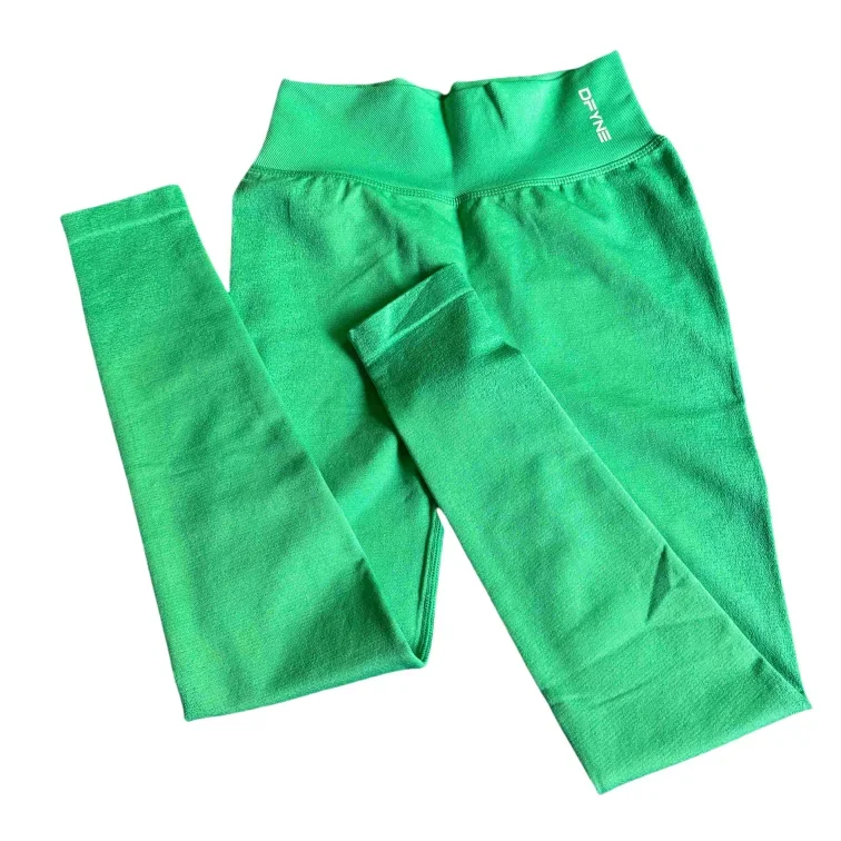 Mallas de encendido dinámico para mujer, pantalones de Yoga para gimnasio, ropa de entrenamiento Sexy de cintura alta, mallas deportivas sin costuras para correr y Fitness