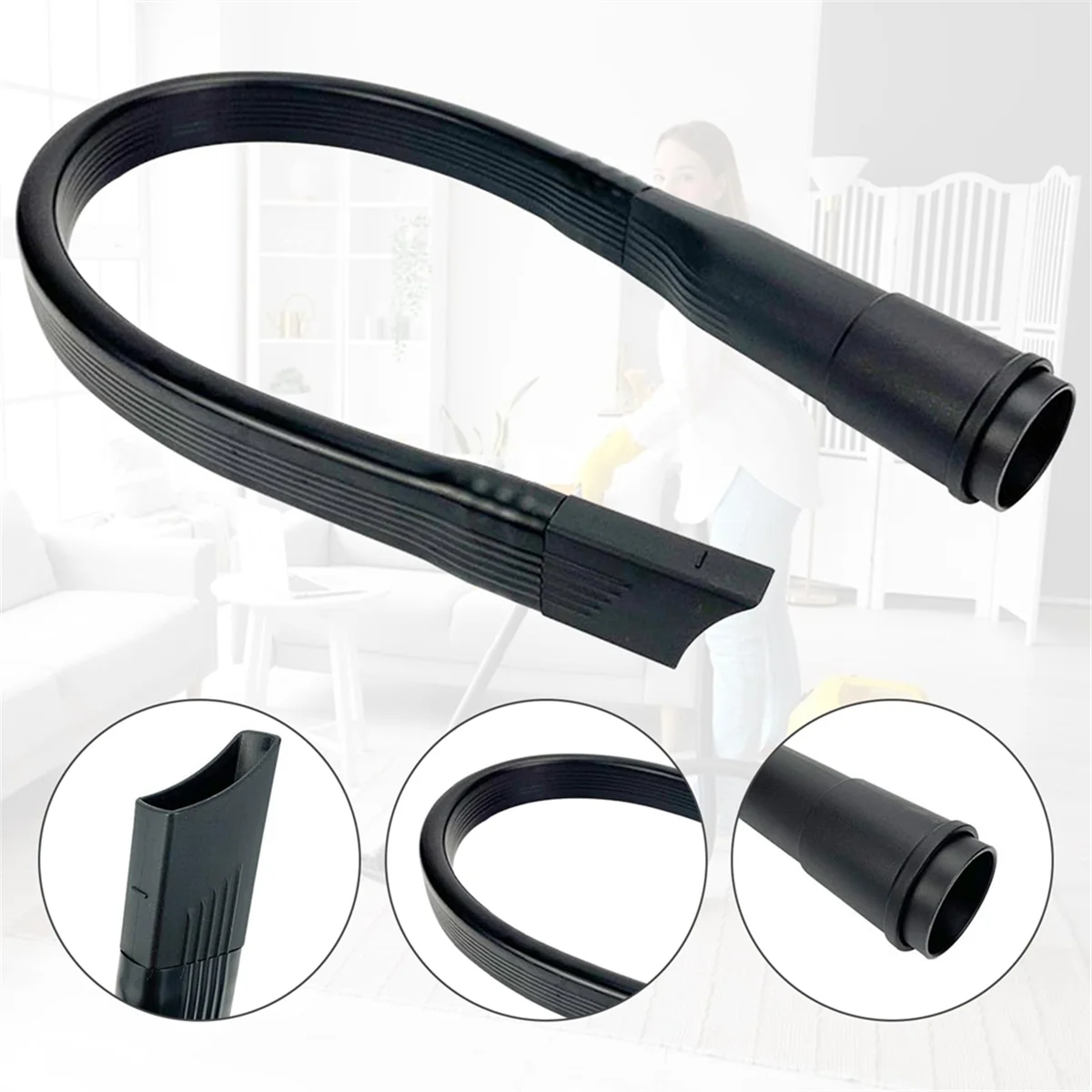 人気の掃除機アタッチメント、隙間ノズル、掃除機用 32/35mm 接続、家具や車の下の掃除用