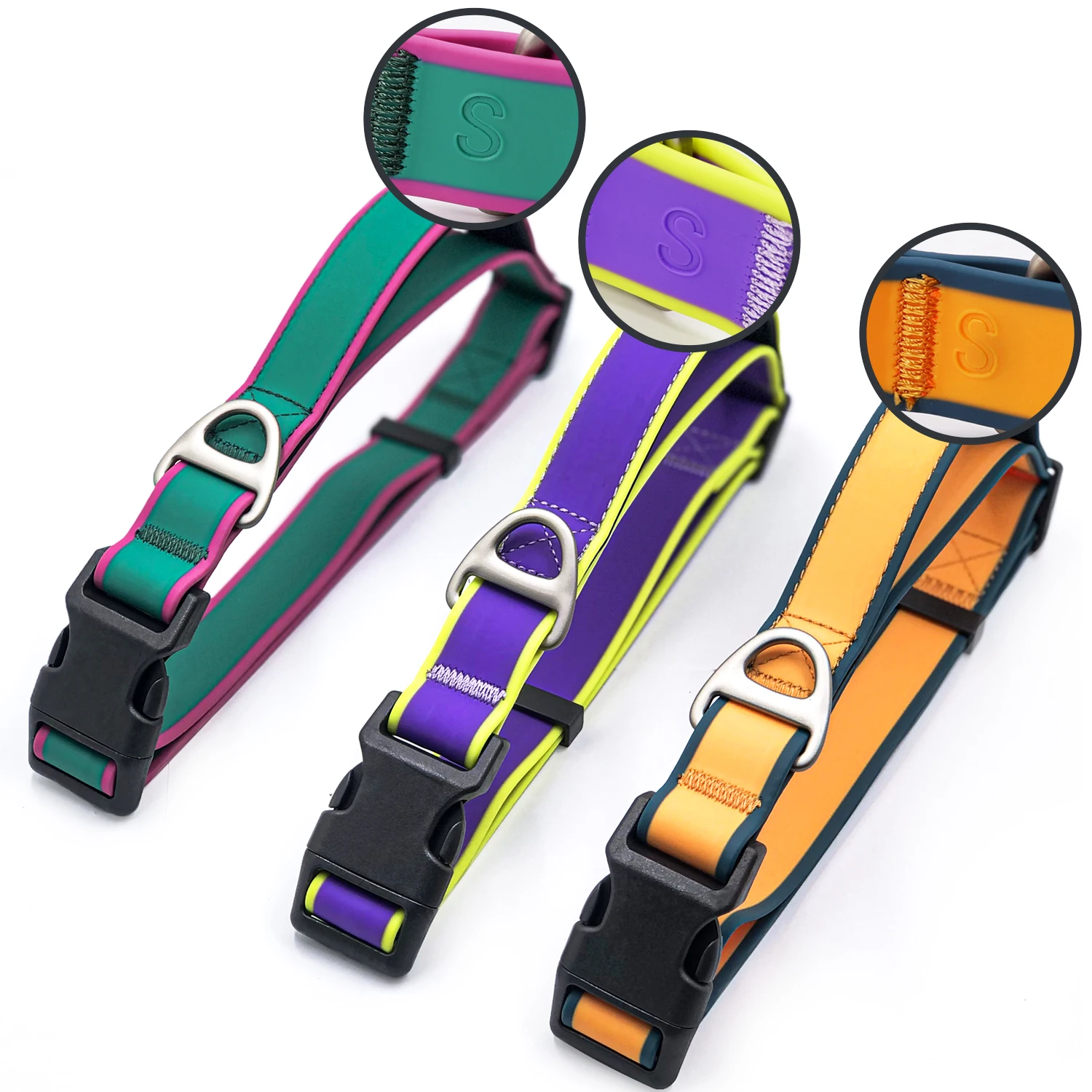 Collier pour chien réglable et imperméable avec boucle rapide_voghion.com