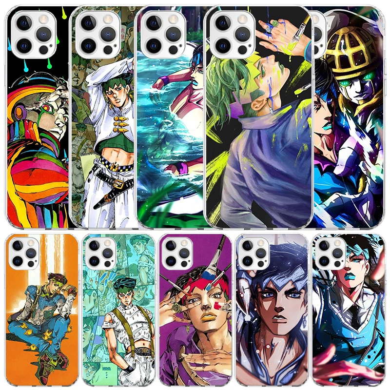 Phone Cases That Fit Iphone 16E - JoJo Adventure Rohan Kishibe Soft Cover