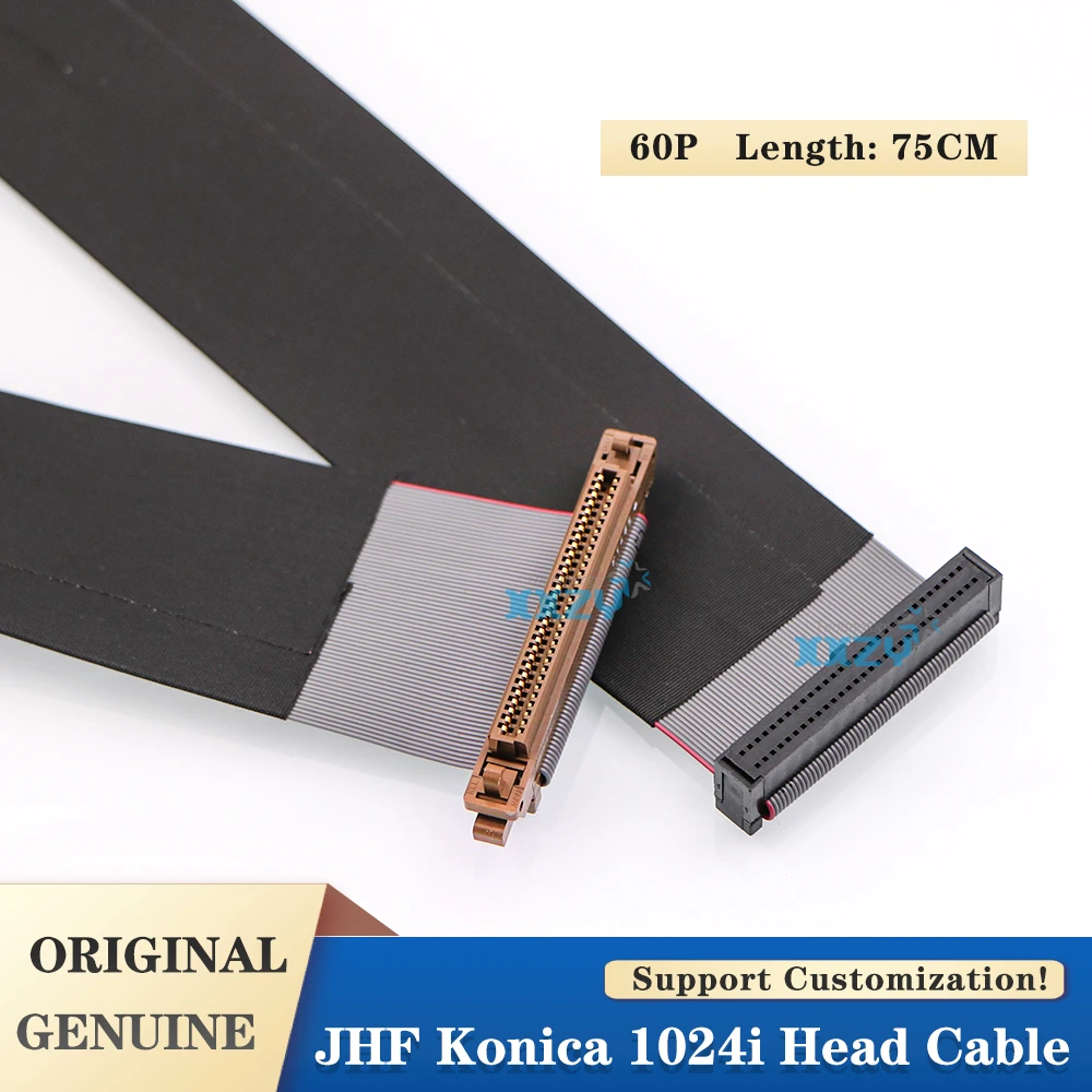Spare Parts JHF Solvent Printer Printhead Data Line Konica 1024i Cable UV Machine KM512 Head 60P Flat Cable