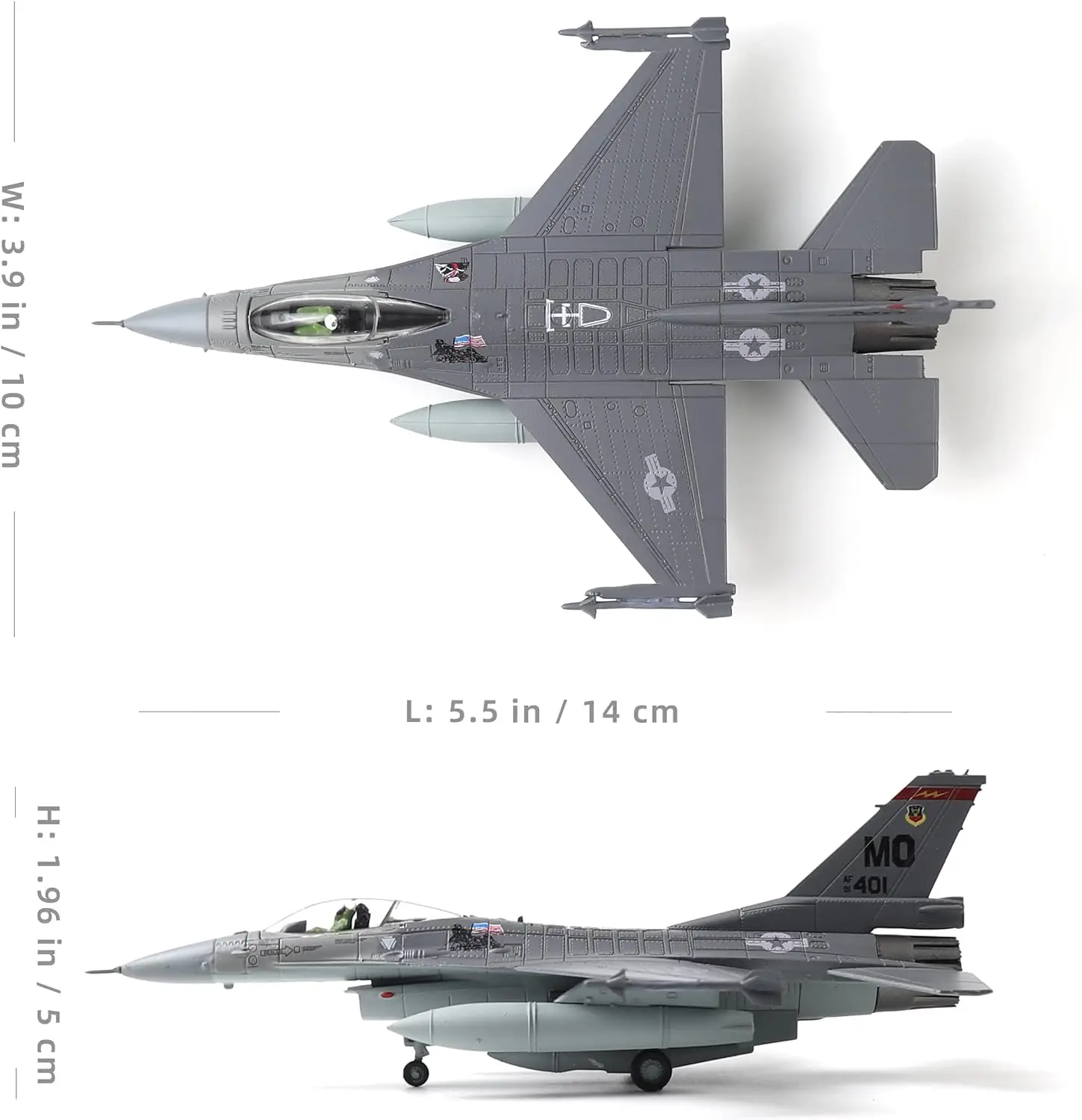 1/100 F-16C Fighting Falcon Combat Aircraft Model Metal Die-Cast Aircraft Jet Kit Fighter Aircraft Model Home Decoration For Col