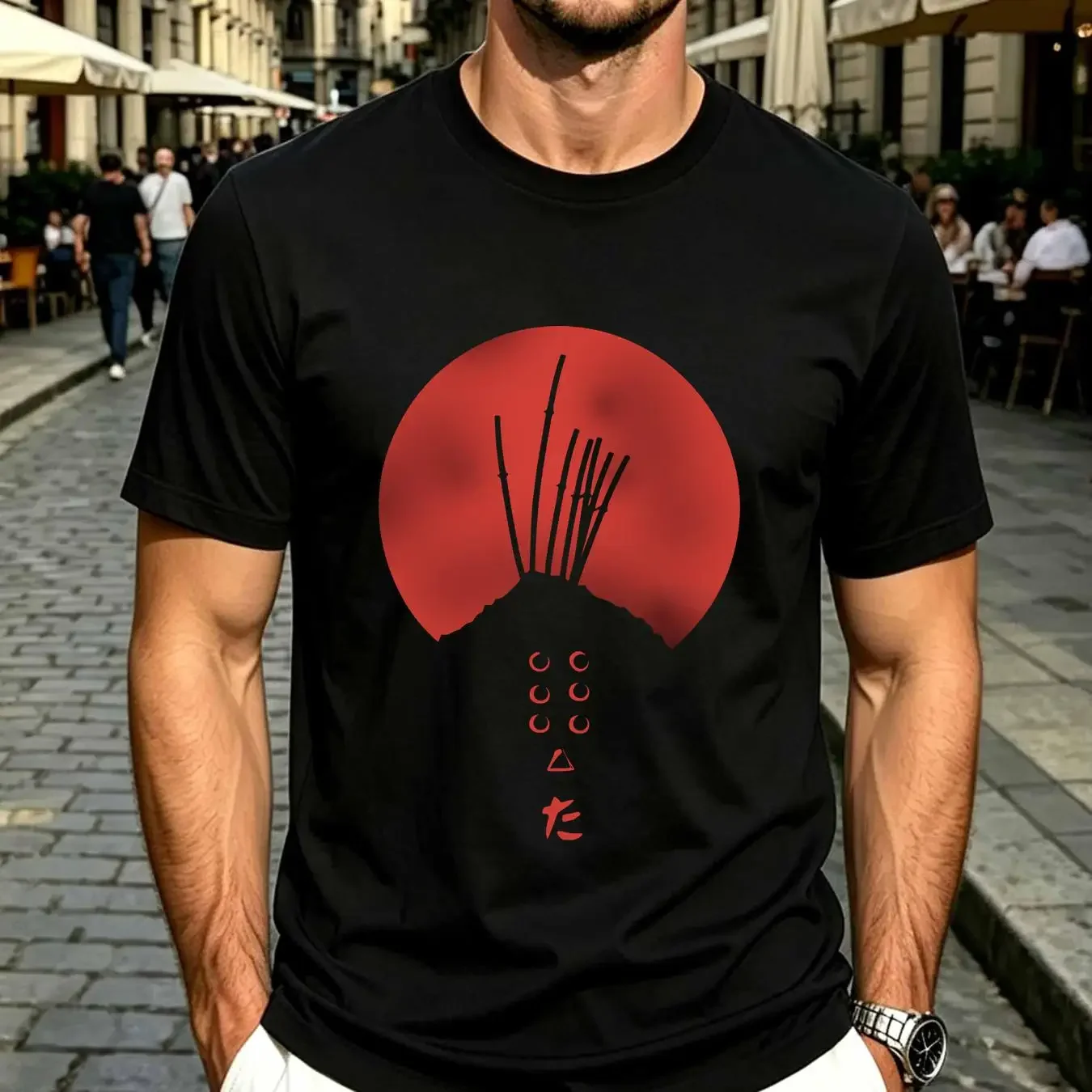 washed T Shirt Seven Samurai vintage Washed Slightly designer clothes Casual Soft Comfortable Unisex Stretched Breathable