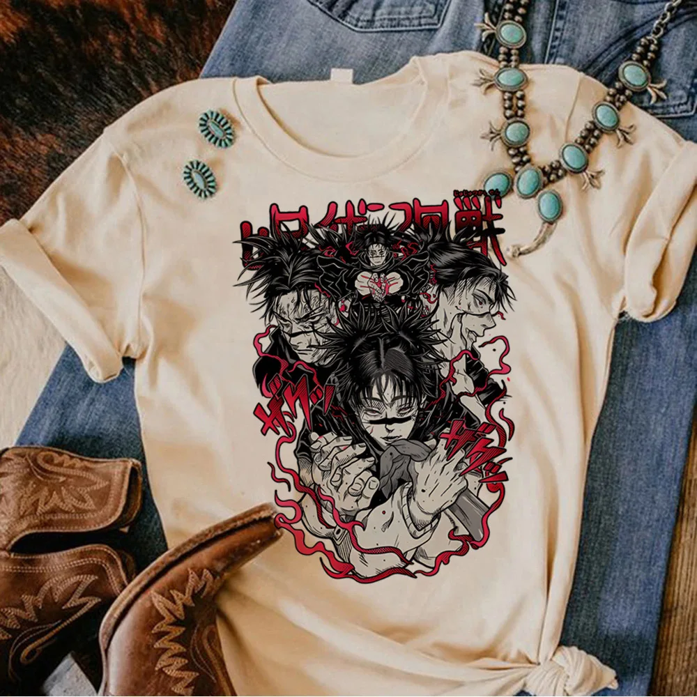 Jujutsu Kaisen Choso t-shirt teen Comfortable Classic graphic Digital Pastel Punk tshirt aesthetic kawaii hip hop 80s 2000s Y2k