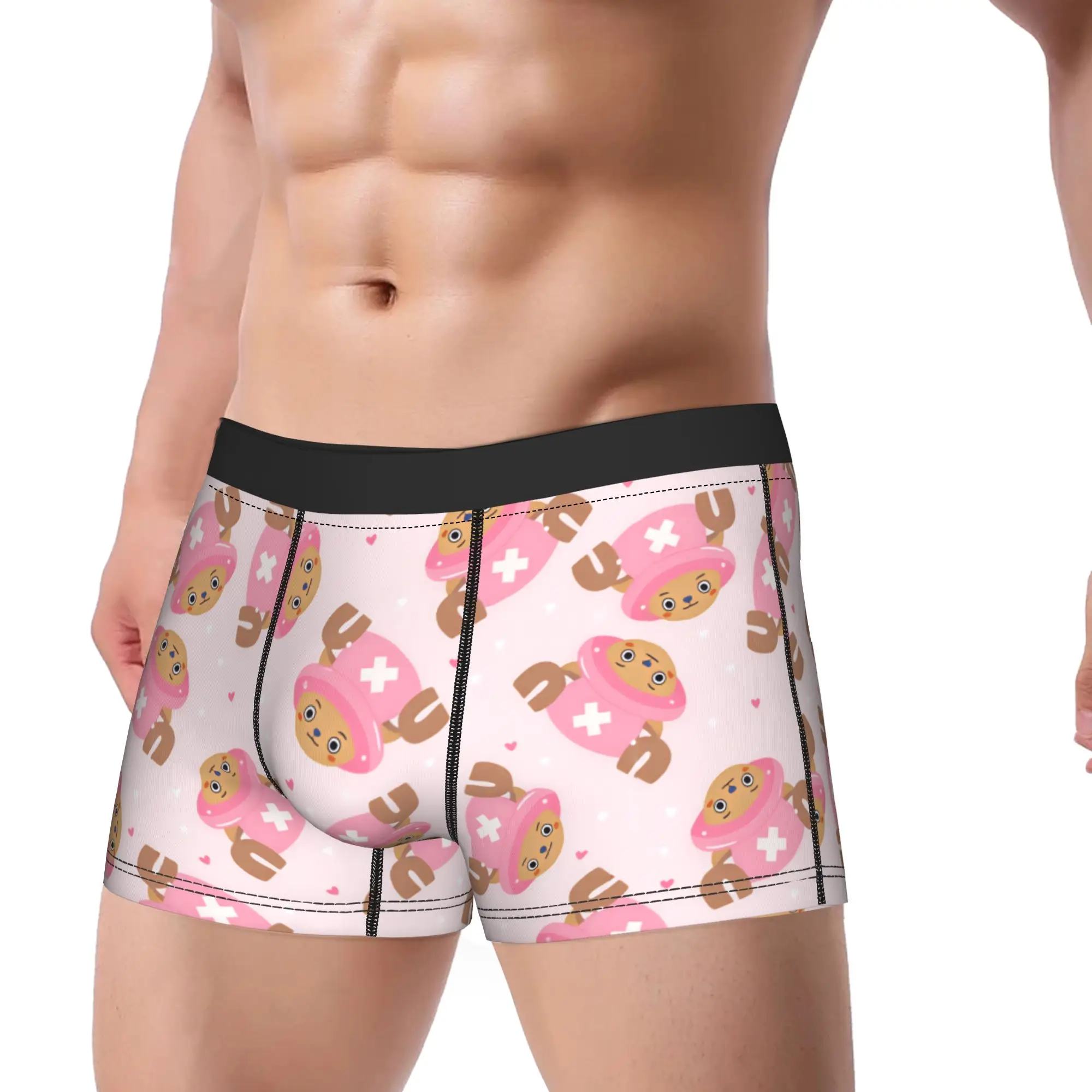 Tony Tony Chopper  Underwear Ones Pieces Classic Panties Customs Boxer Brief For Men Pouch Plus Size Boxershorts