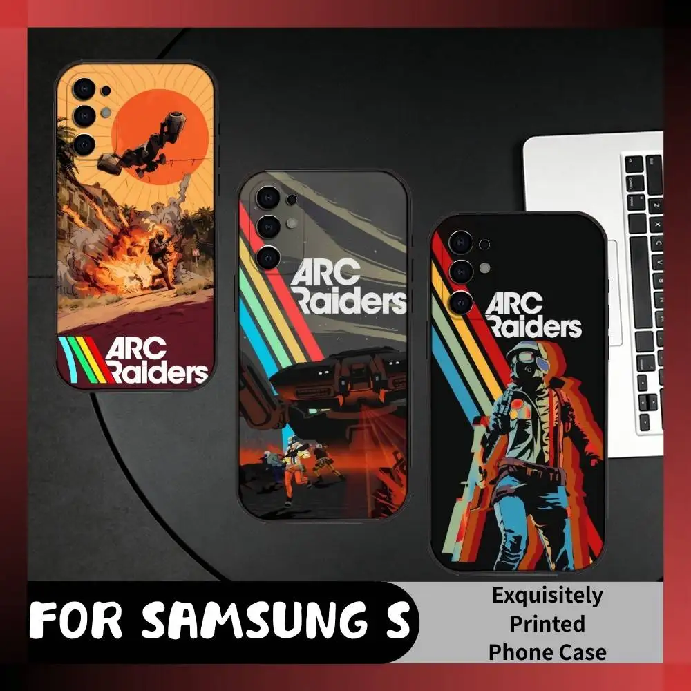 

Game ARC R-Raiders-s Phone Case For Samsung S25,S24,S21,S22,S23,S20,Ultra,S26,Plus,Fe,Note,5G Black Cover