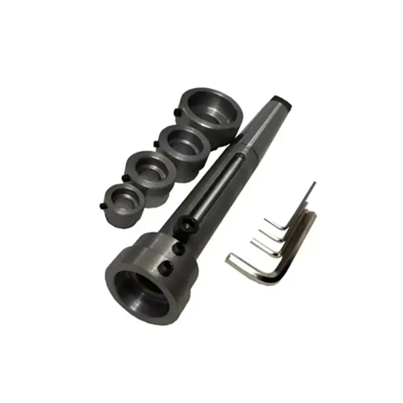 MT3 MT4 MT5 T2 Morse Taper Tap Chuck Sleeve, Retractable Round Die Holder for Lathe Milling Tapping Machine