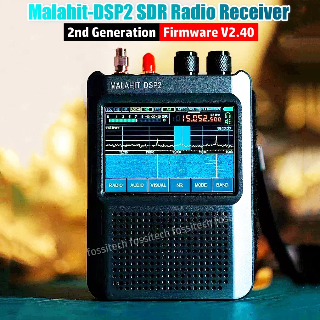 

Модернизированное оригинальное радио Malahit-DSP2, последняя прошивка V2.40 Malahit DSP2 SDR, малахитовый приемник 10 кГц-2 ГГц AM/SW/MW/FM, полнодиапазонный