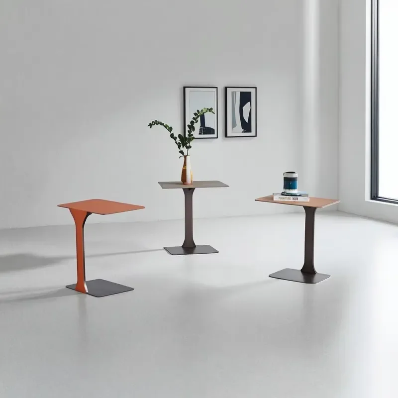 Factory Direct Sale Nordic Light Corner Table Living Room Sofa Side Table Balcony Small Corner Table