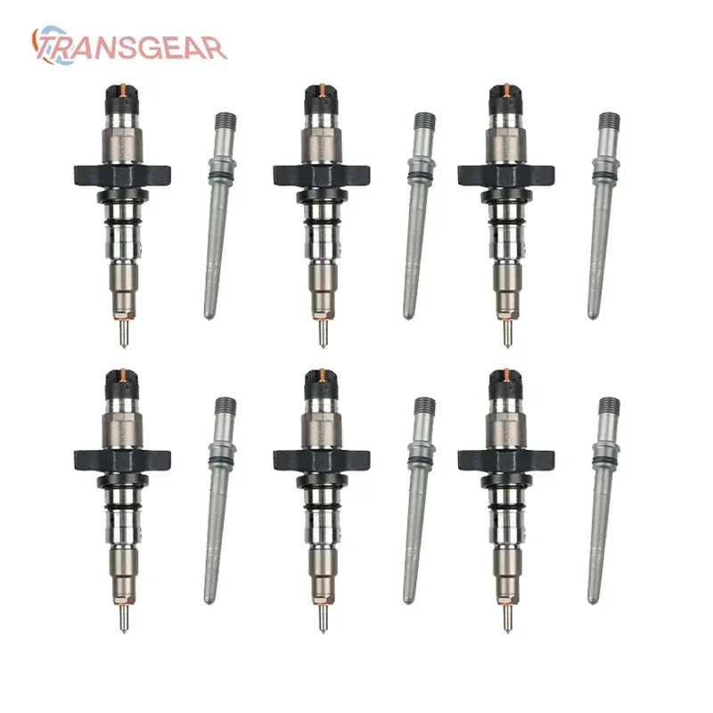 

6PCS 0445120208 0445120255 0445120238 Diesel Fuel Injectors Set Suit For 04-09 Dodge Ram Cummins 5.9L Replace