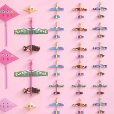 30-teiliges fliegendes Spielzeug für Kinder, Flugzeugaktivitäten, Flugzeuge für Kinder, Modellflugzeuge, Mini-Sling-Shooter