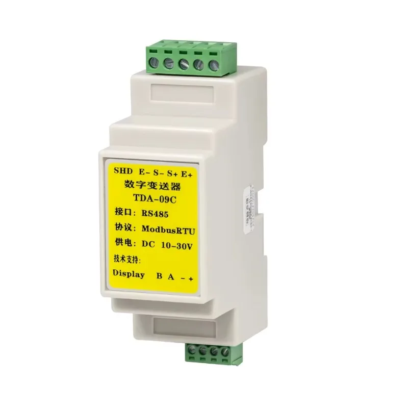 TDA-09C Digital Weighing Transmitter RS485 Pressure Signal Amplifier Modular Bus-RTU Protocol