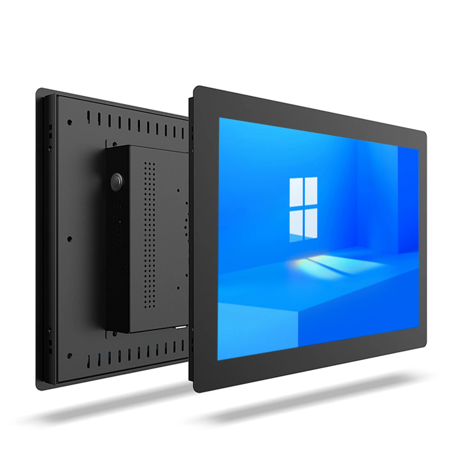 

23.6 inch industrial all-in-one computer with resistive touch screen mini panel pc built-in wifi com for win10 Pro 1920*1080