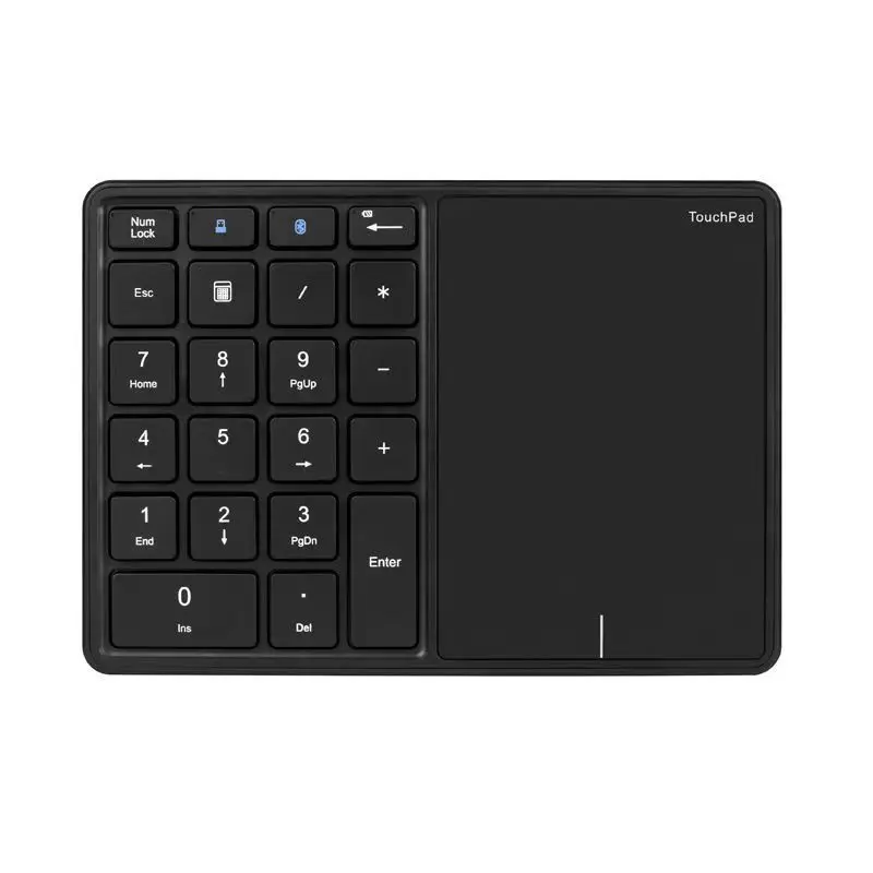 

2,4G двухрежимная зарядка, беспроводная цифровая клавиатура, портативная USB-клавиатура для финансового учета, бизнес-офиса