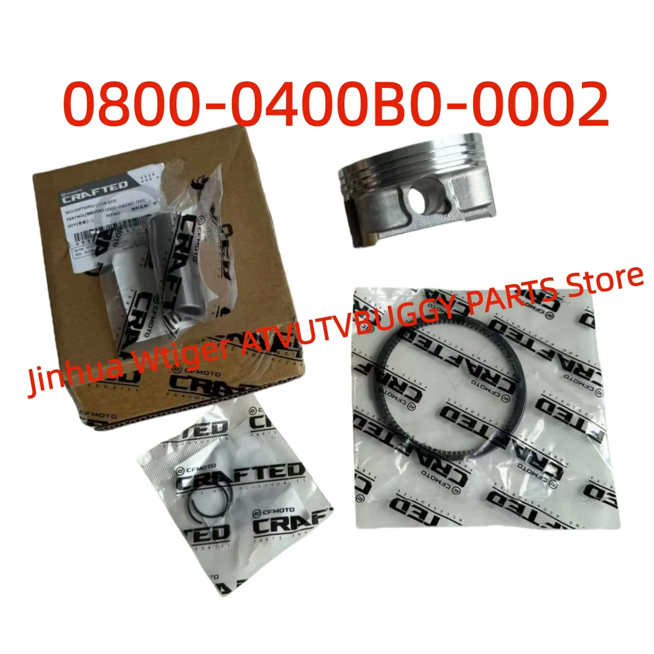 

ORIGINAL Package Piston Kit (with Ring &Pin& Circlip and Mark 2) 0800-0400B0-0002 For CFMoto 2013-2022Years 800 X8 Z8 U8 CF800-2