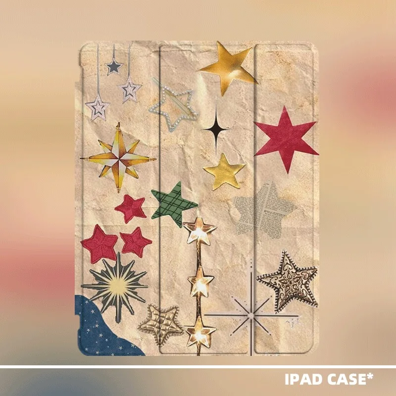 Cute rabbit/star /Red dotsTABLET CASE FOR iPad pro 10/11-Inch 2020/6th/7th /8th /Air 3rd/Air 4th/9th gen/Air 5th Gen 2022/Air 11