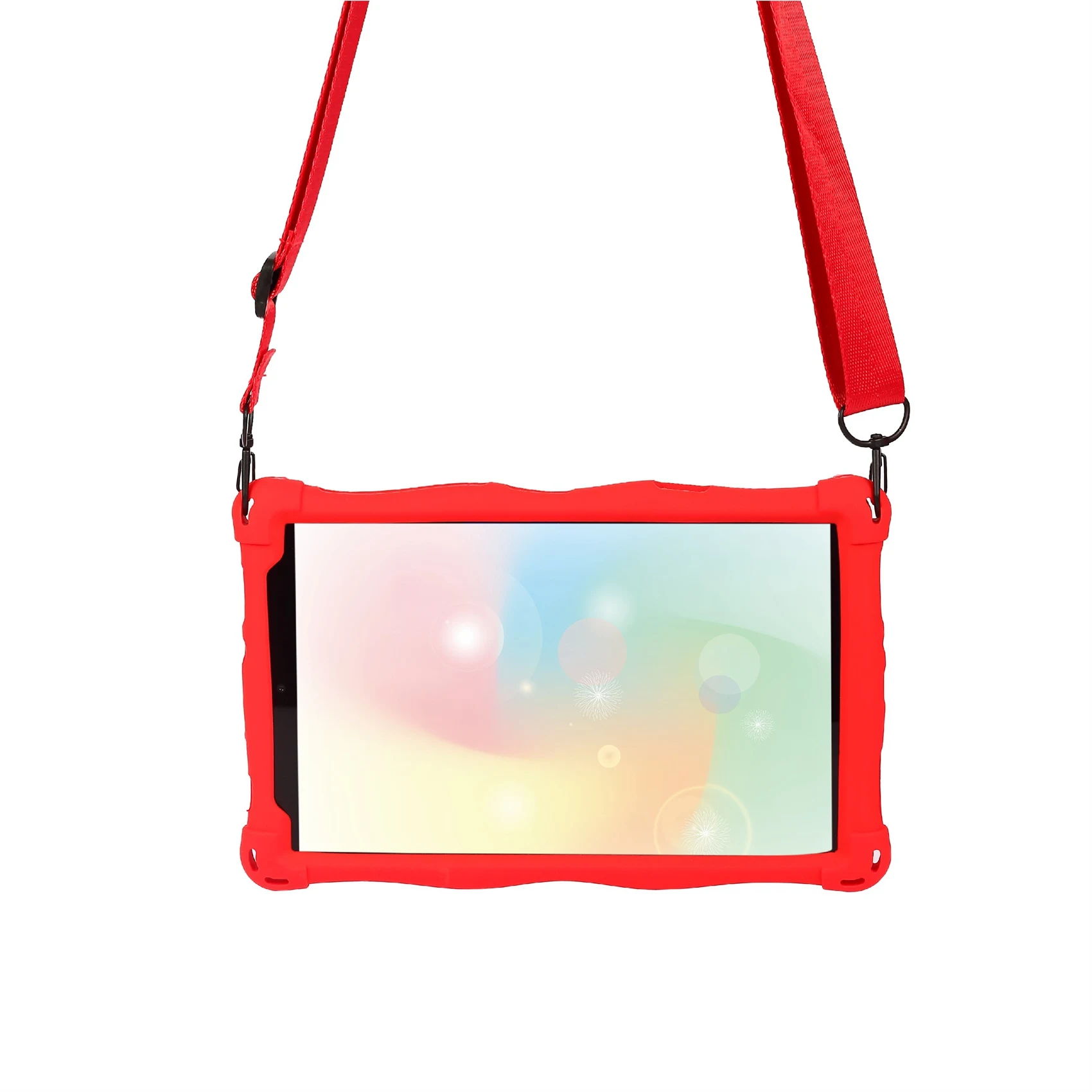 ALLDOCUBE Smile 1 용 실리콘 케이스 ALLDOCUBE Smile1-POS 용 펜 및 스트랩이있는 8 인치 태블릿 케이스 태블릿 스탠드