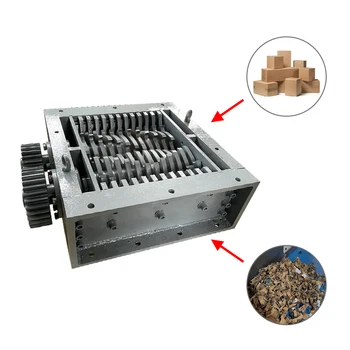 

Biaxial Metal Plastic Carton Shredder Wood Shredder Knife Box