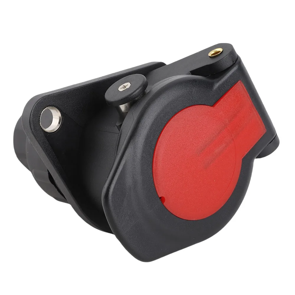 

Durable 15pin 24V Trailer Connector 24V Voltage 15pin Trailer Connector Trailer Connector Adapter Caravan Use