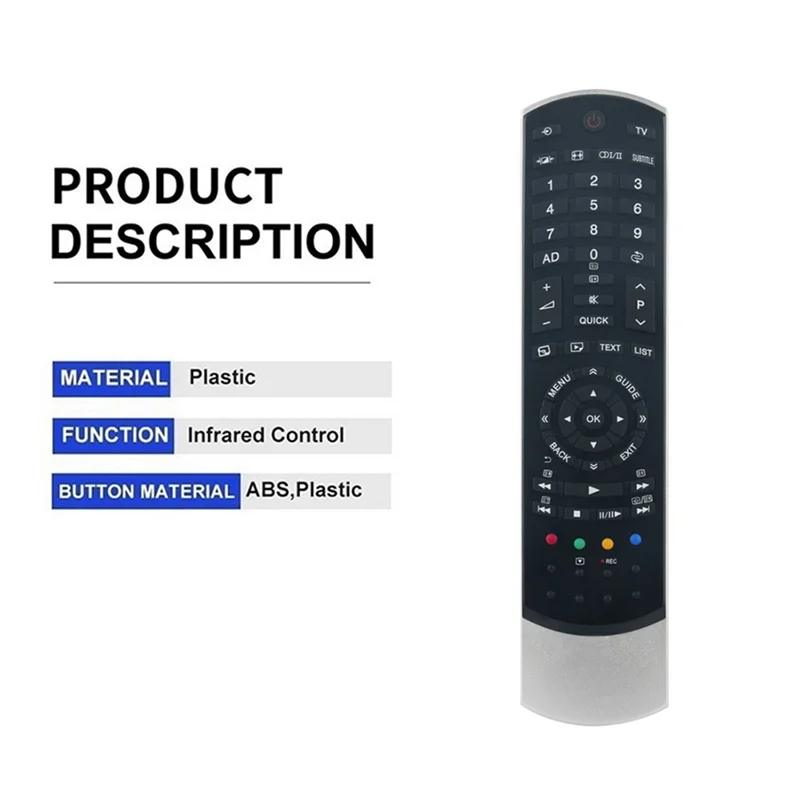 Substituição do controle remoto para TOSHIBA Smart TV, CT-90404, 32RL953, 32RL95, 40TL938