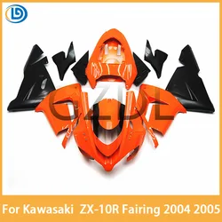 For Kawasaki Ninja ZX10R ZX 10R ZX-10R 2004 2005 Motorcycle Fairing Kit ABS Plastic Injection Body Body kits Accessories zxmt