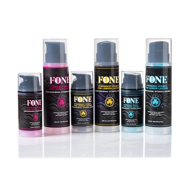 

250/110ML FONE Premium Professional Tattoo Stencil Magic Gel Body Paint Thermal Copier Transfer Liquid Paste Tattoo Accessories