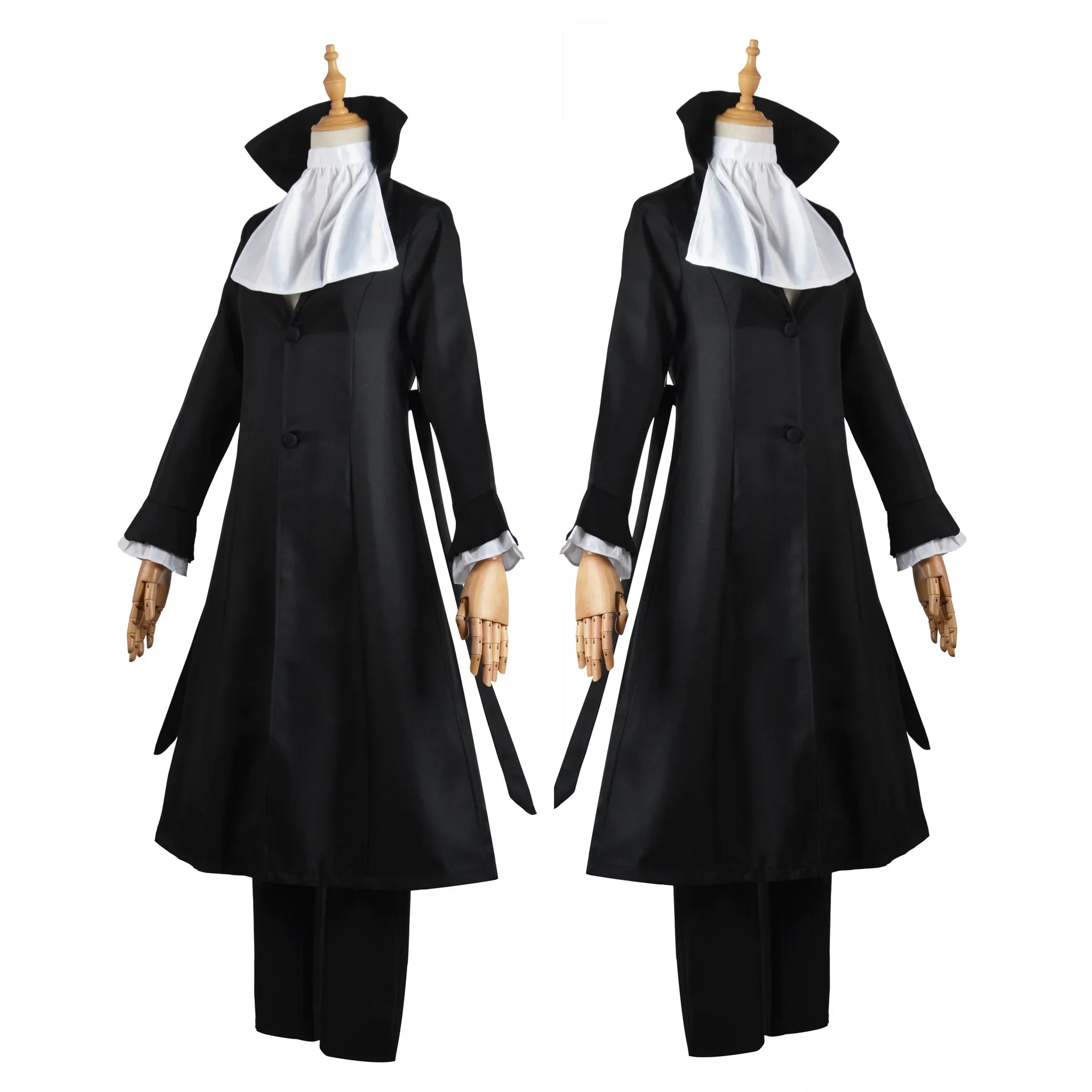 

Costume de Cosplay de l'Anime Bungo Stray Dogs Akutagawa Ryunosuke Uniforme Noir Everak, Vêtements d'Halloween et de ixde Noël