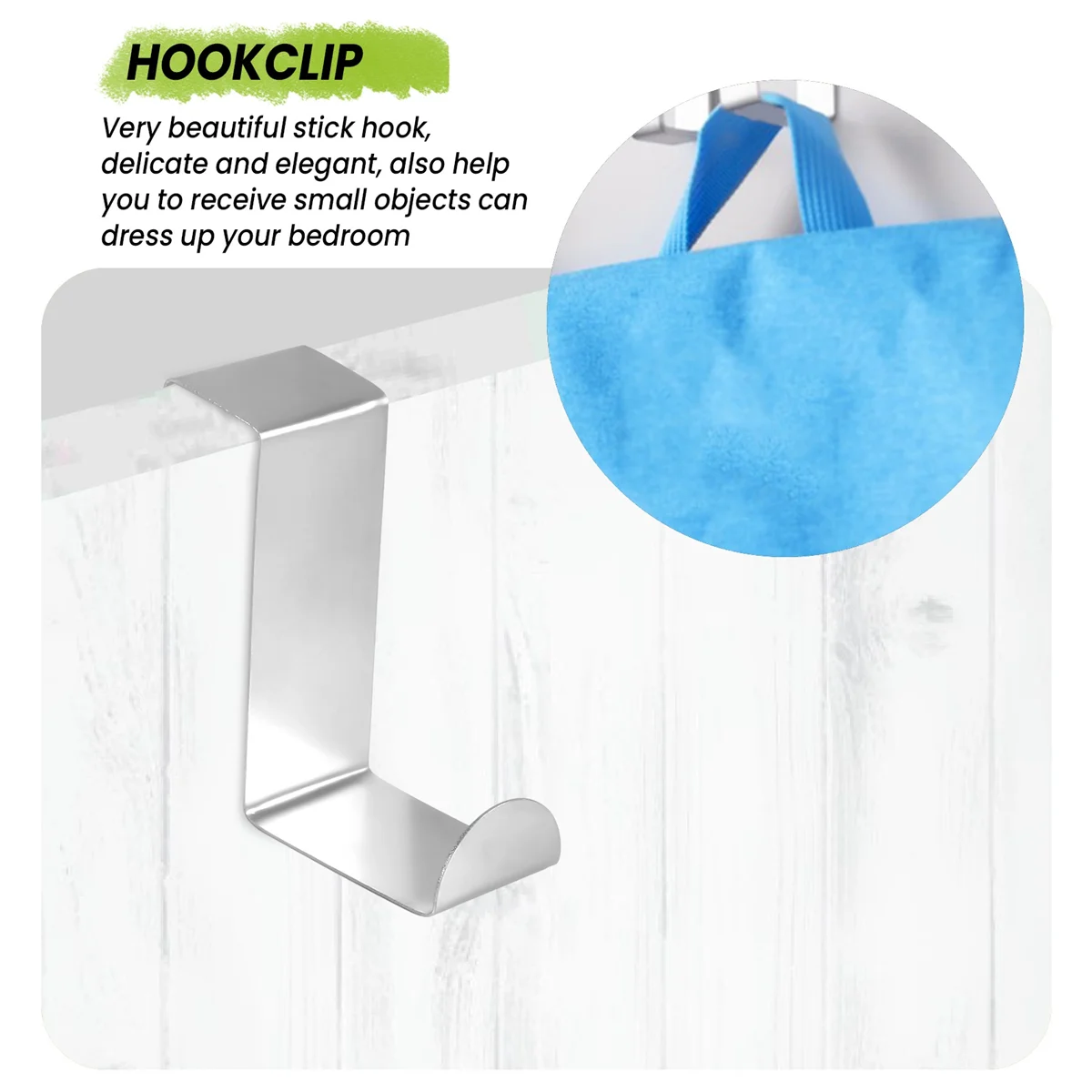 

2 шт. крючок для задней двери из нержавеющей стали, кухонный шкаф, вешалка для одежды, домашняя вешалка для хранения, органайзер, крючки для подвешивания серебристого цвета K