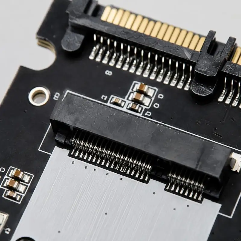 Direct mSata to Sata3.0 Connection Adapter Card for Compatible Desktop and Laptop Hosts, with No Added Software and 896C