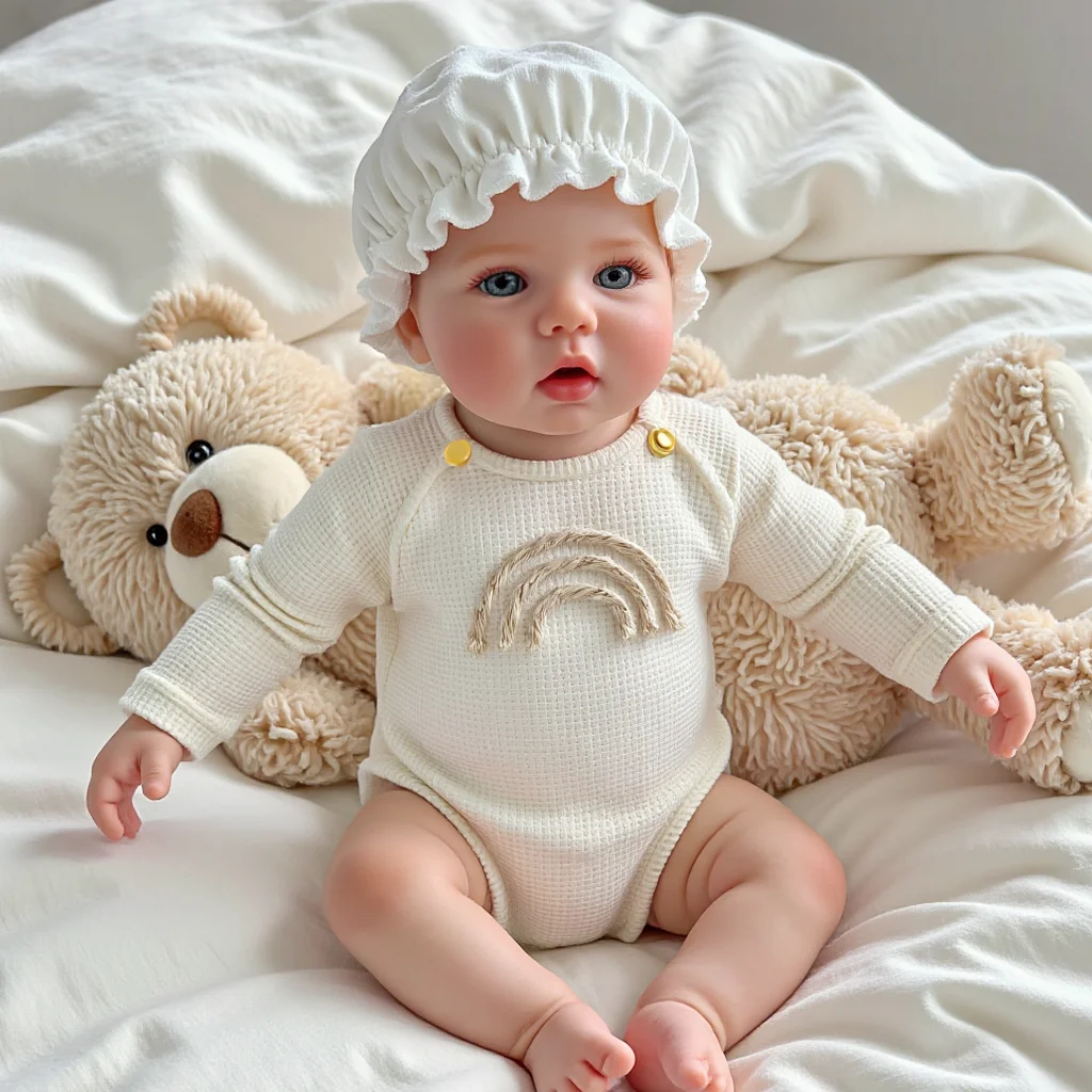 16 inch Full Body Silicone Rebirth Doll Lifelike Soft Realistic Baby Dolls