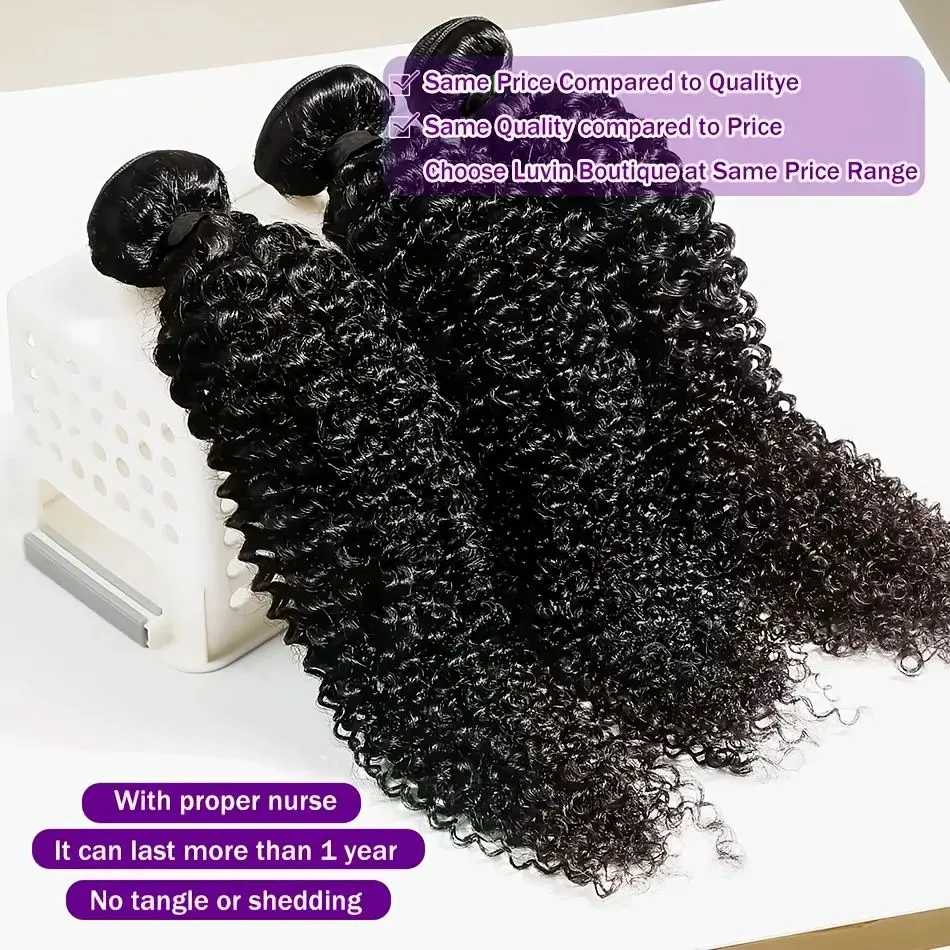 

Human Hair Bundles Deep Wave 14 16 18 Inch Curly Bundle Human Hair Unprocessed Brazilian Virgin Hair 3 Bundles for Women Wet and Wavy Straight Body Wave Hair Bundle Weave Extensions Natural Black