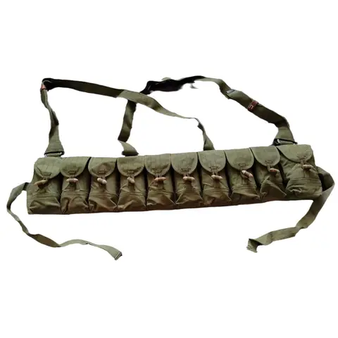 China 1970S 56 Type SKS Retro Tactical Vest 10 Pockets Chest Bag Best5 China 1970S 56 Type SKS Retro Tactical Vest 10 Pockets Chest Bag Best5