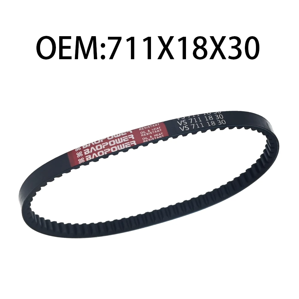 USERX Universal Motorcycle Scooter engine Drive belt 711 18 30 belt for Jog 100 engine belt JOG 149QMG100