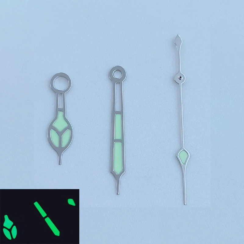 

NH35 Green Luminous Watch Hands Fits NH35 NH36 4R35 4R36 7S26 7S36 Movement For SKX007 SKX009 Watch Case Pointer Refit Parts