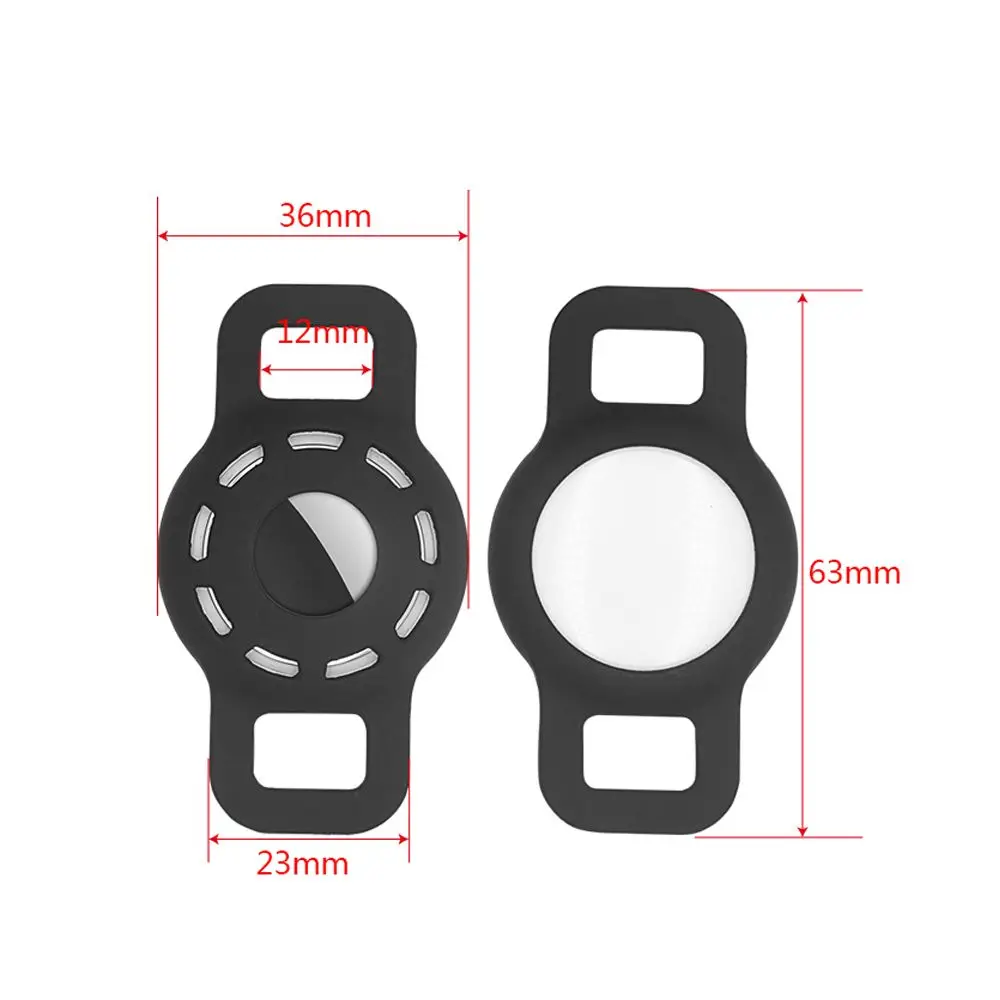 Dog Cat Collar GPS Finder Silicone Tracker Protector Cover Pets Anti-lost Locator Sleeve Air Tag Holder Airtag Protective Case view 5