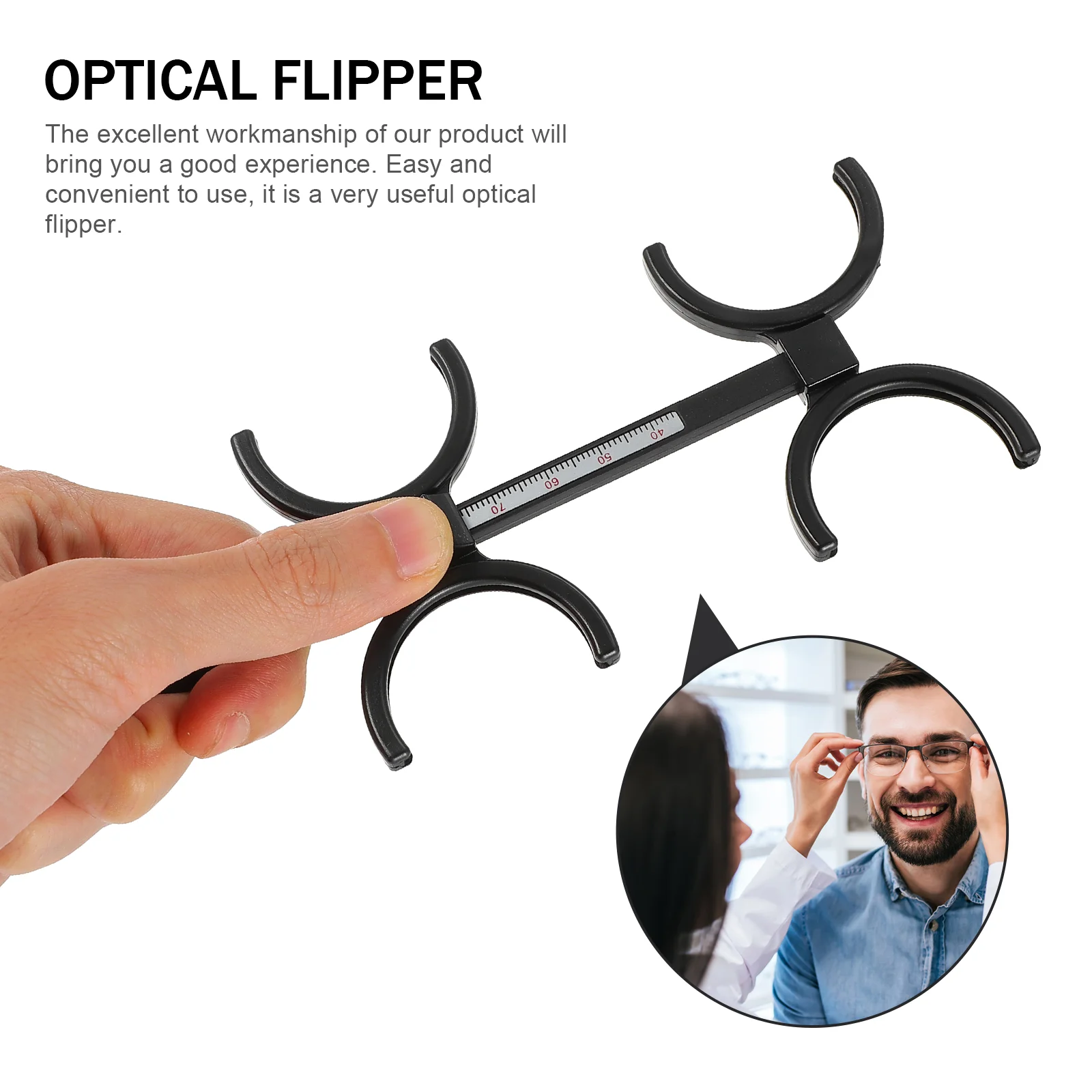 Plug- Plastic Optical Flipper Ophthalmic Flips Lens Equipment Optometry Abs