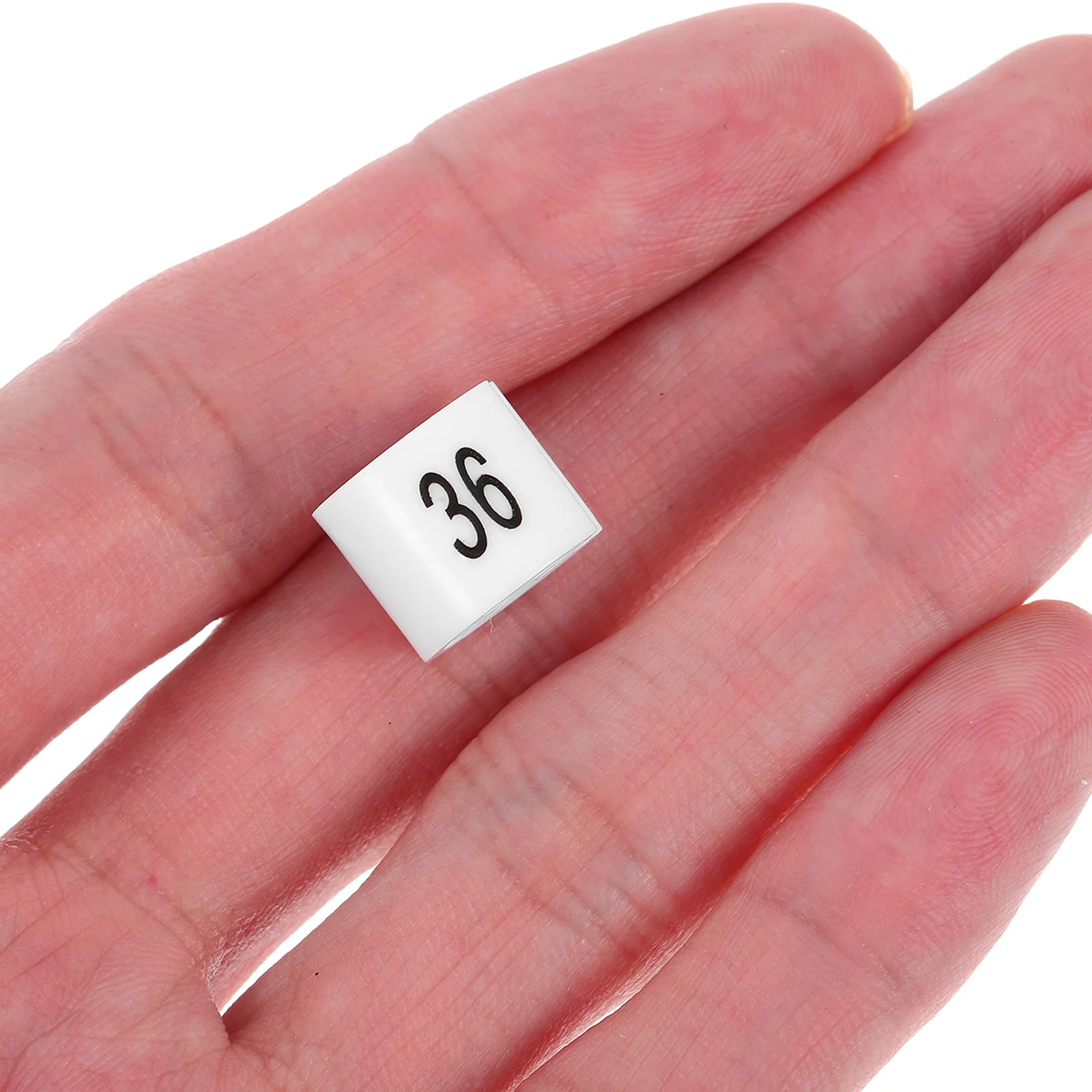 

150Pcs Sturdy Plastic Size Rings for Clothes Hangers Clear Numbers Easy Attachment Wardrobe Organizer Hanger Tags