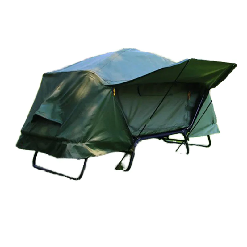

Factory Outlet Outdoor Fishing Cot Bed Tent Waterproof Oxford Fabric Double Layers off the Ground