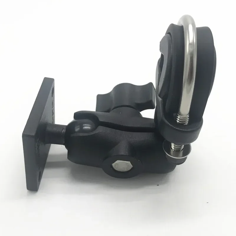 Suporte de guiador de motocicleta de liga de alumínio com padrão de furo de AMPS padrão para Garmin Zumo,TomTom Rider GPS Navigator