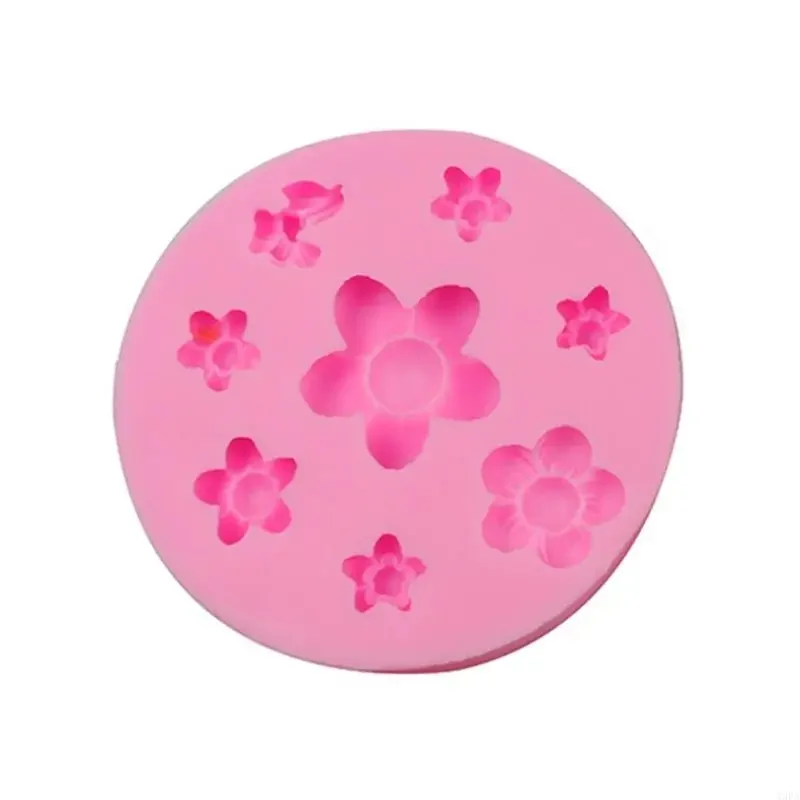 A3PA Silicone Fondant Mold Flowers Cupcake Sugars Chocolate Candy Mould Cake Decorating Tool Party Supplies Pastry Tools