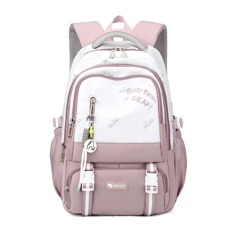 Middle and high school students School Bags For Boys Girls Large Schoolbag Primary School Backpack Kids Book Bag Waterproof