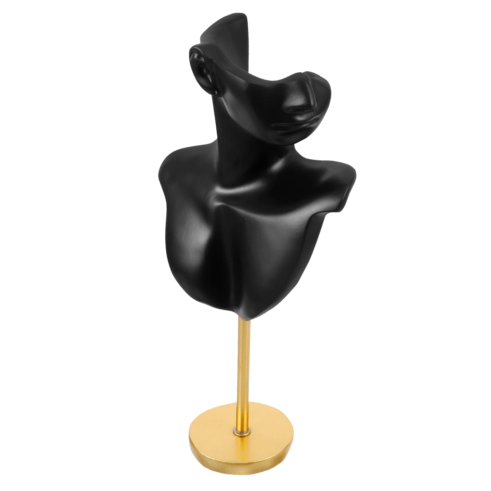 Earrings Display St Jewelry Storage Holder Necklace ganizer Zinc Alloy Mannequin Creative Rack Earring Holder Counter Props