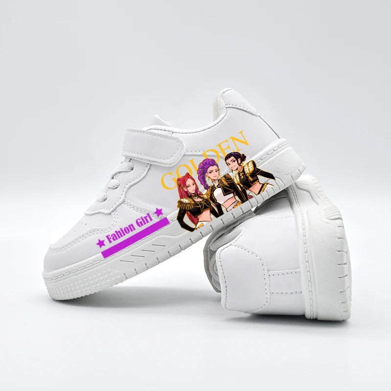 Kinder Cartoon Freizeitschuhe Mädchen Mode Neue Rutschfeste Niedliche Weiße Sportschuhe Atmungsaktive Outdoor-Schuhe für Babys und Kinder – Detail 7