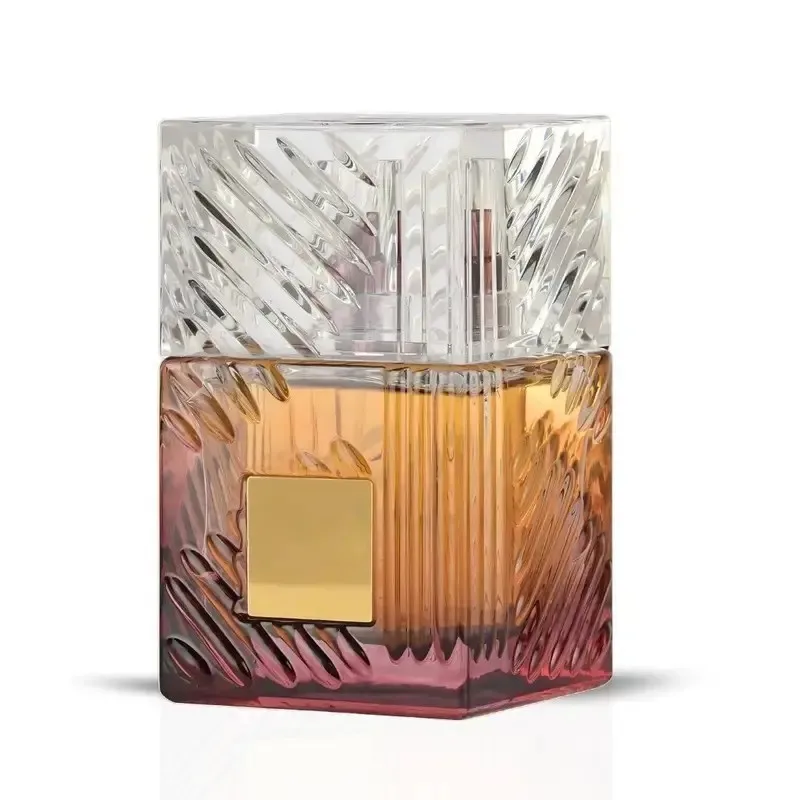 بخاخ عطر أو دي برفوم للجنسين 3.4 أونصة - أحمر، رائحة عطرية حلوة حارة، هدايا العيد