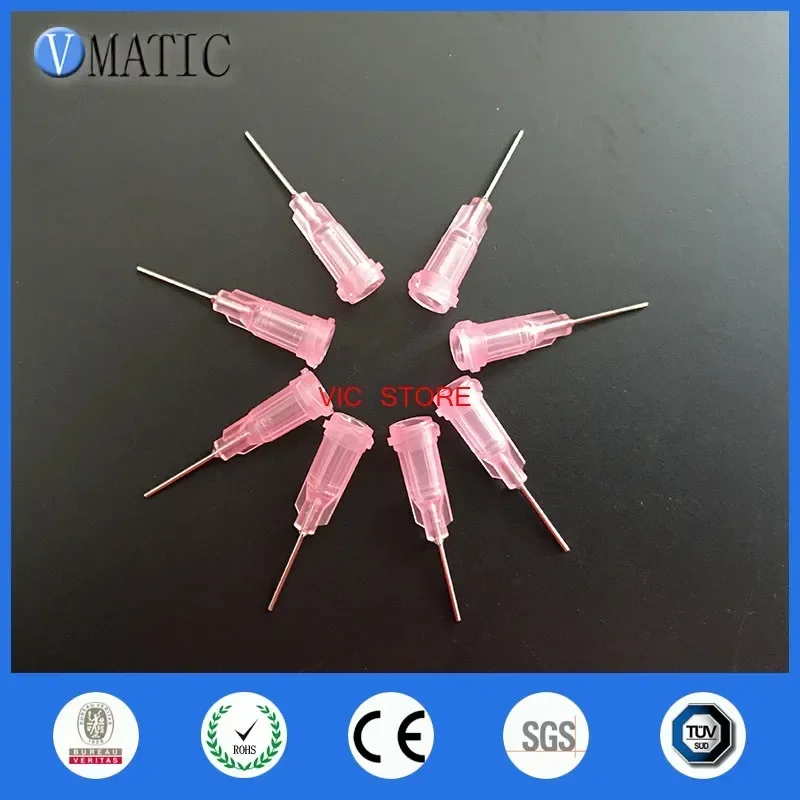 Free Shipping Best Price 100Pcs 20G S.S. Glue Dispensing Metal Syringe Needle Tips 1/2 Inch