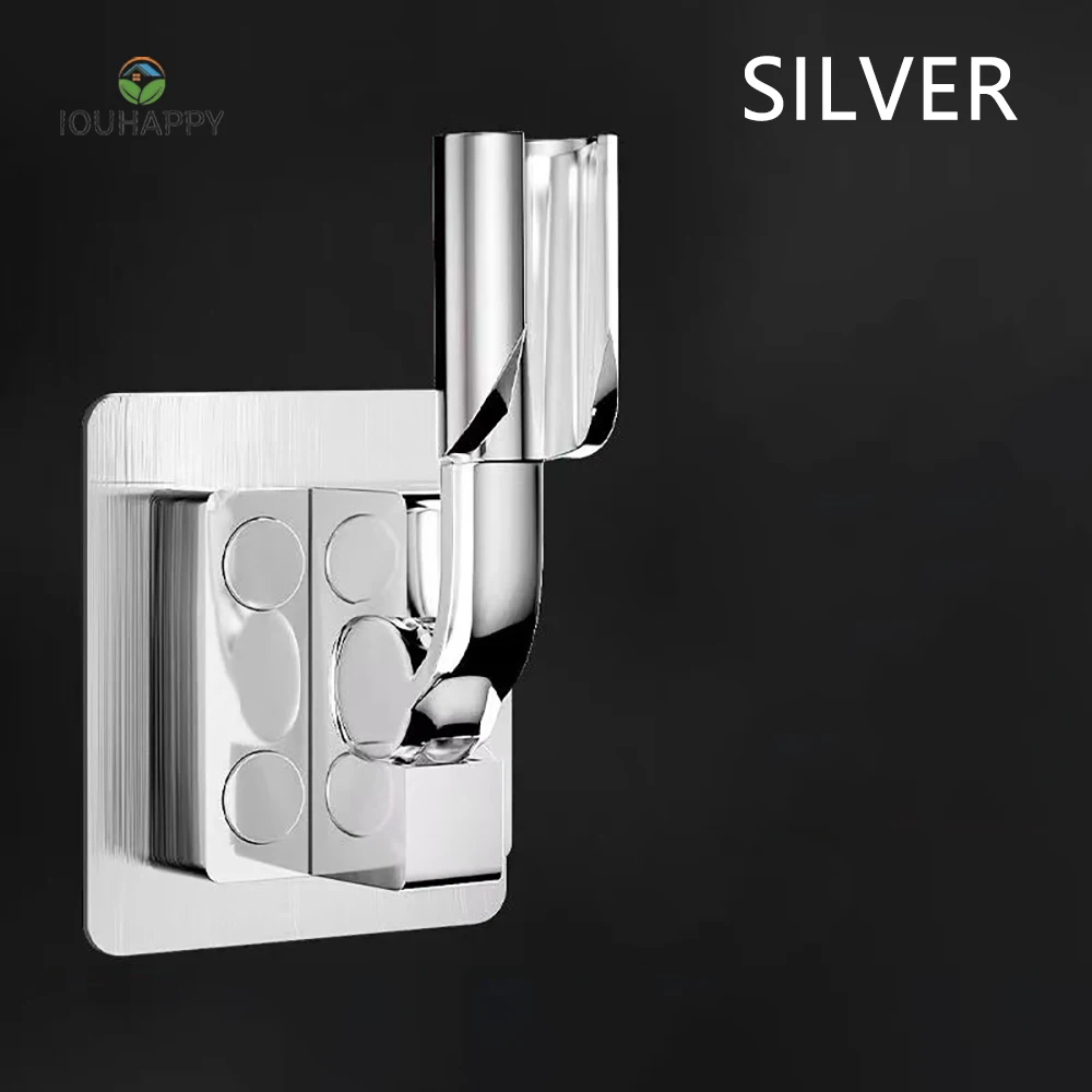 Universal Wall Hanging Shower Holder Adjustable Shower Bracket Multifunction Use Shower Support Stand Kitchen Hotel Accessories